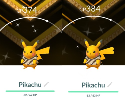 Shiny pikachu batik shirt - shiny,